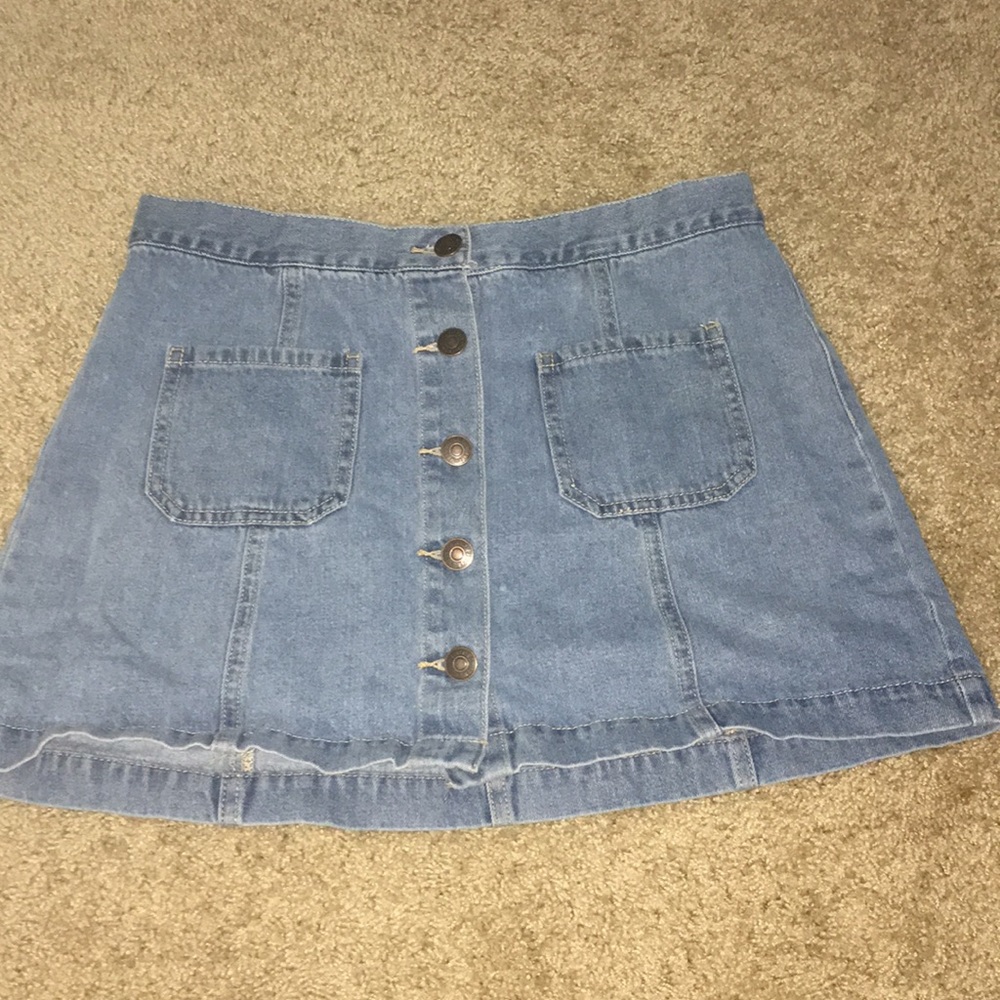 Jean skirt